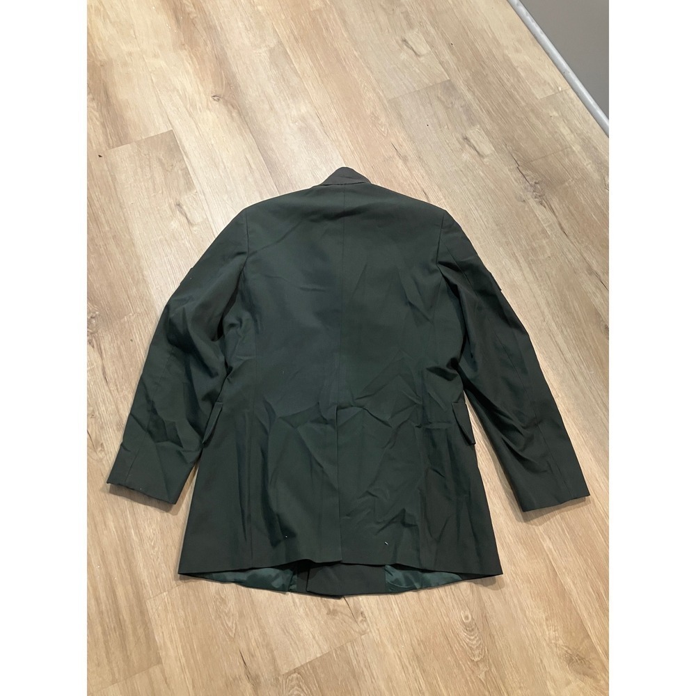 US Army Mens Green Dress Uniform Coat Jacket 41L‎ Derossi - Picture 2 of 11